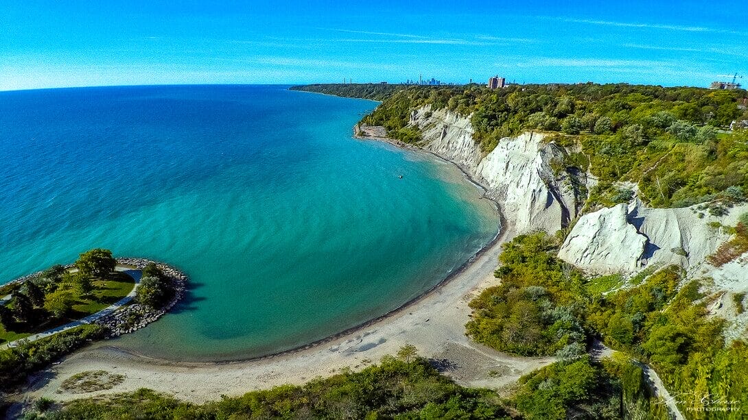 Scarborough Bluffs best places to visit this summer in Toronto