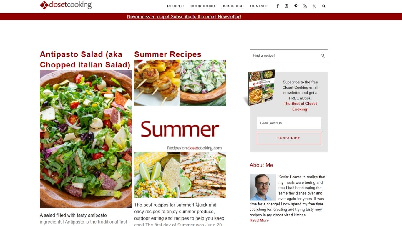 Closet Cooking Best Food Bloggers and Influencers in Toronto & Ontario