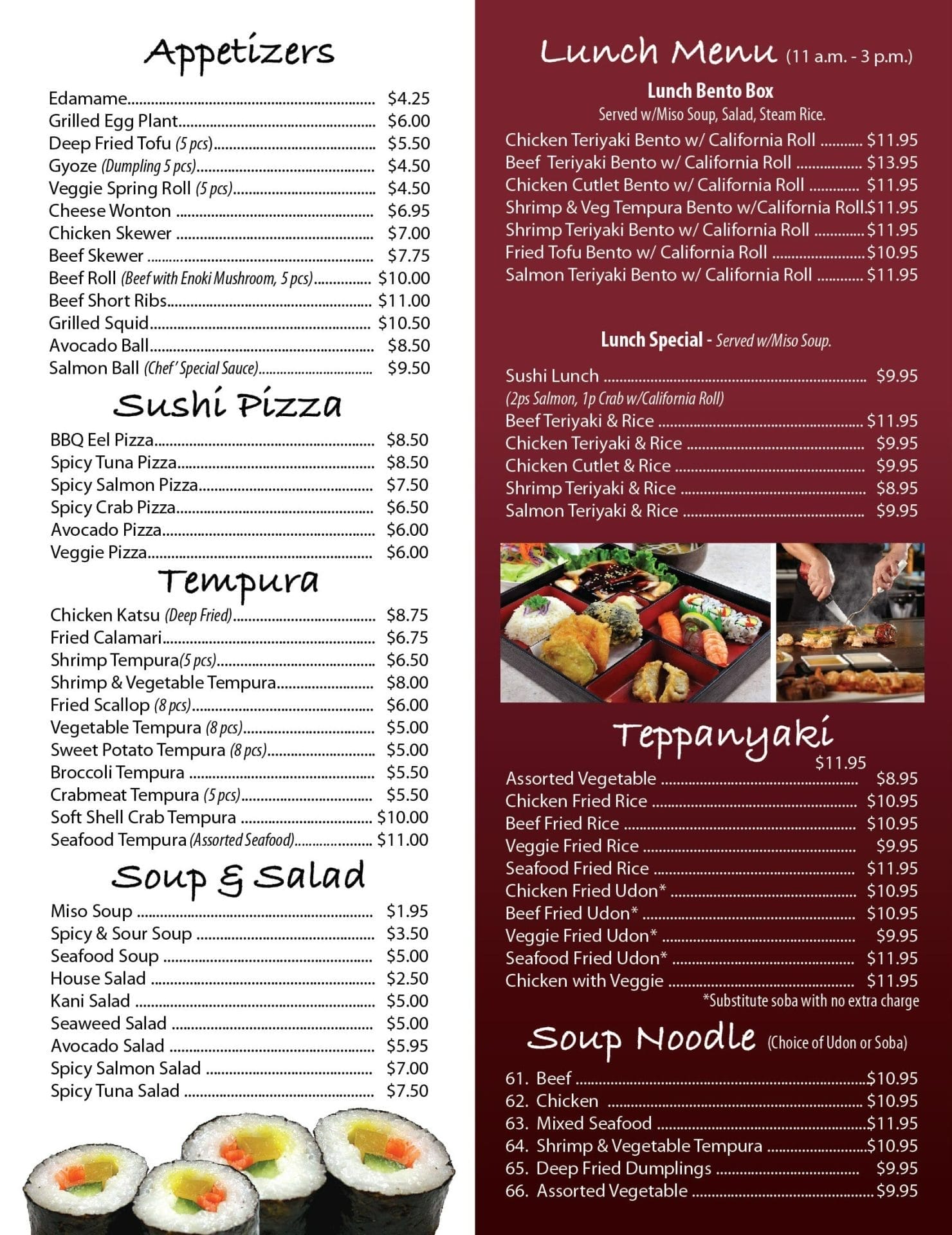 Shogi Sushi Best Buffet Restaurants in Vaughan