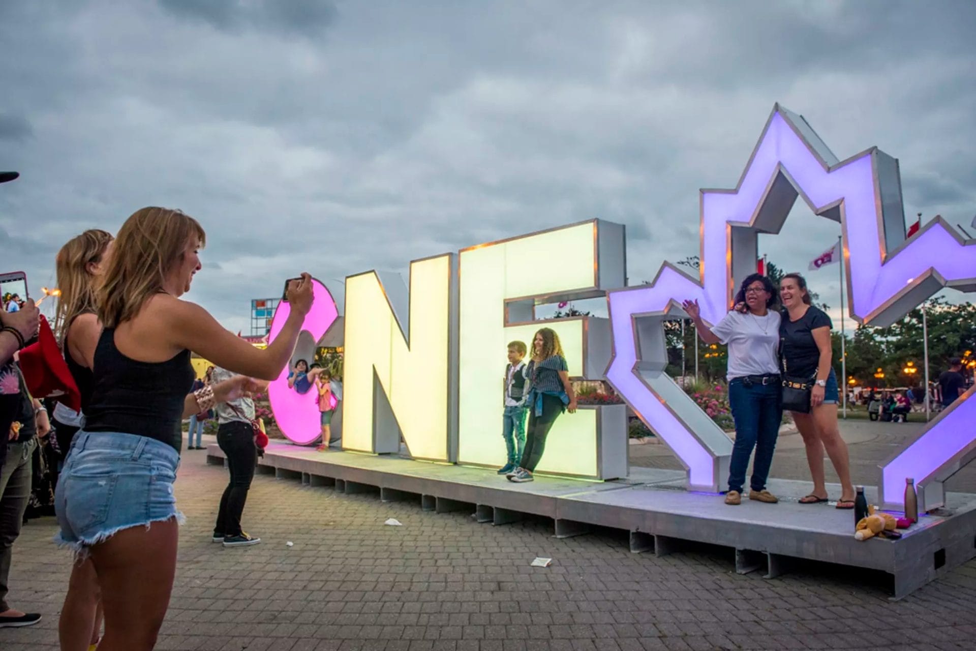 Exhibits at CNE 2024
