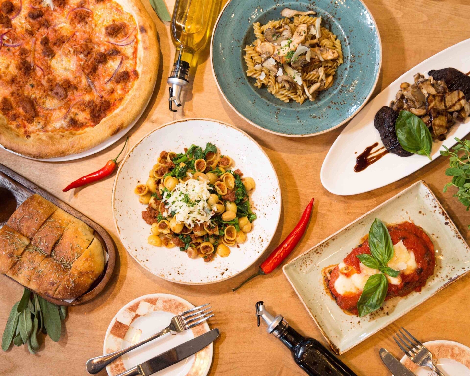 Pasta at Cibo Wine Bar