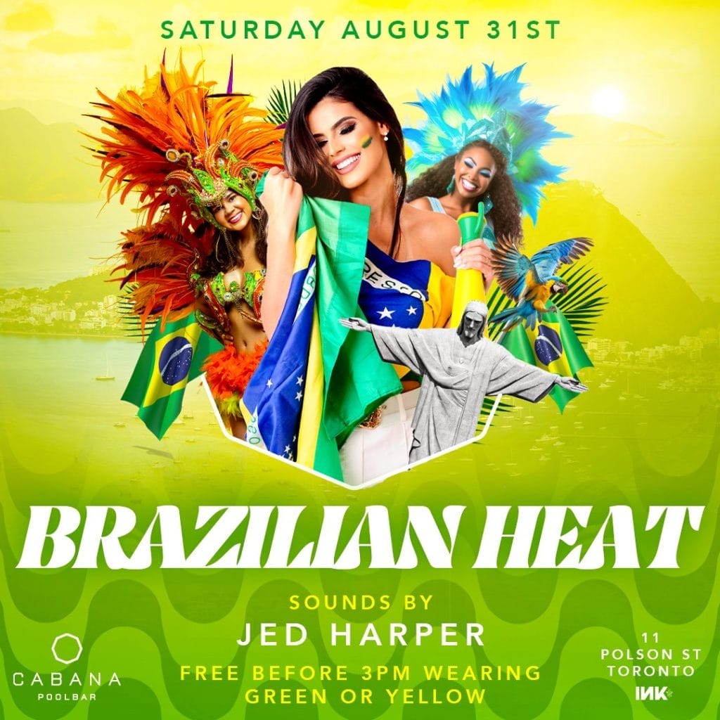 Brazillian Heat - Cabana Pool Bar