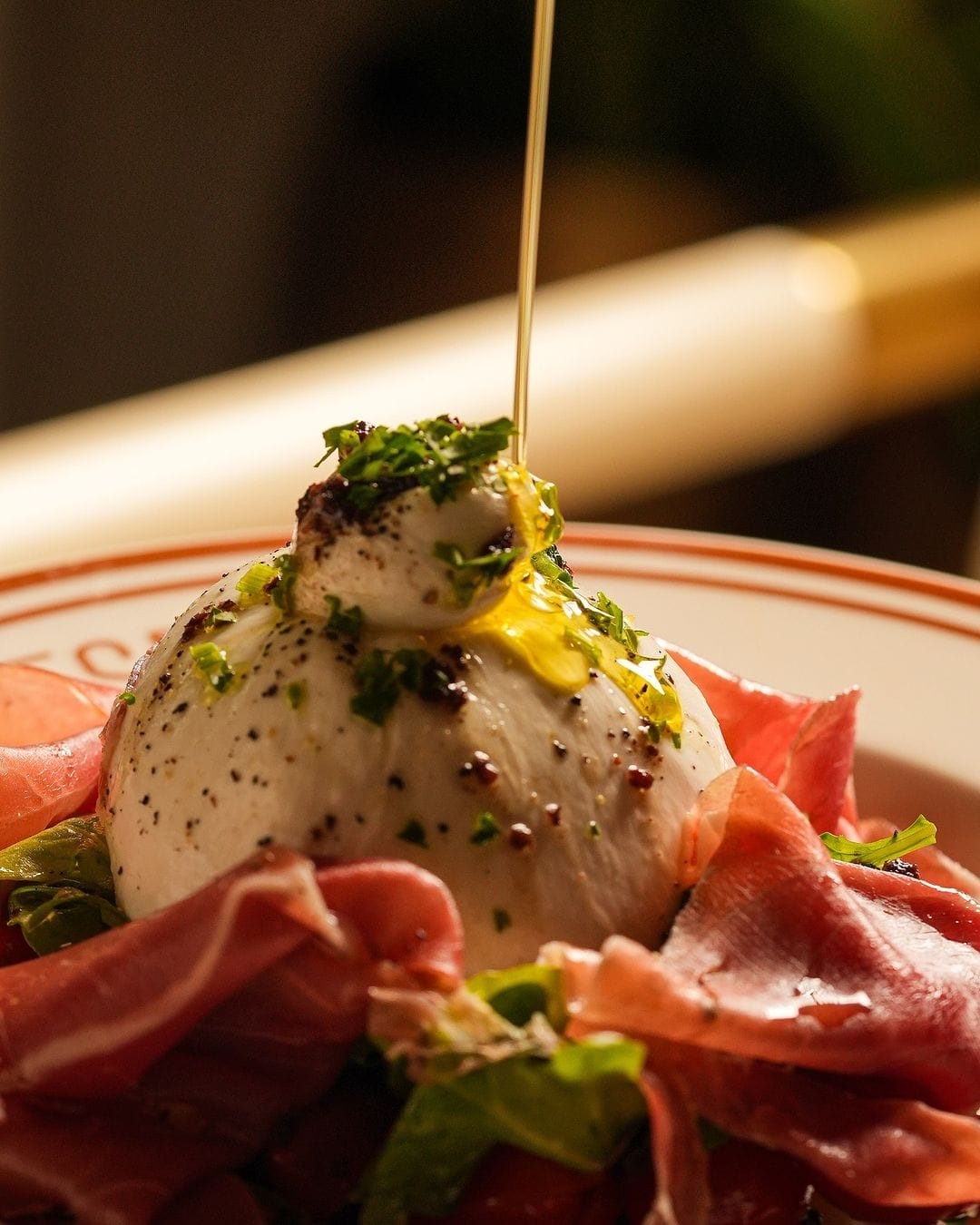Prosciutto e Melone Pizzas at Il Bolognese Miami