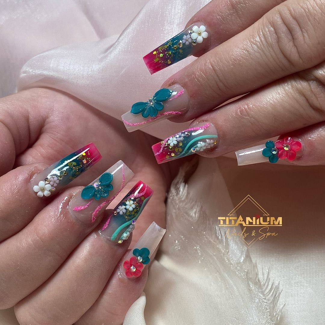 Luxurious nails care and stylish setting at Titanium Nails