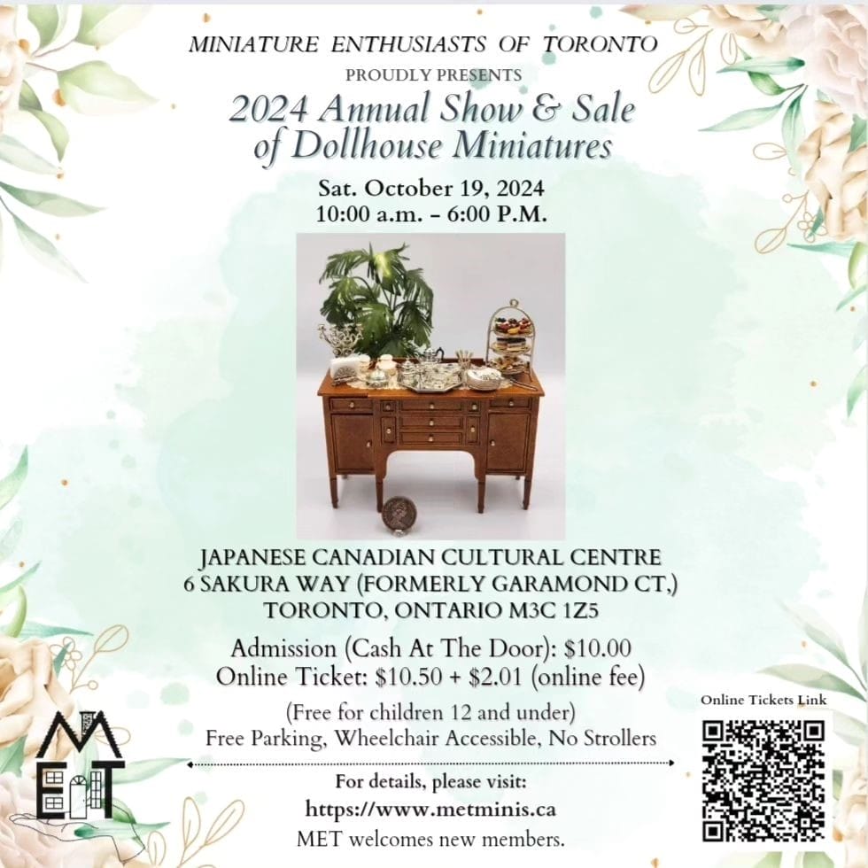 45th MET Show & Sale of Dollhouse Miniatures