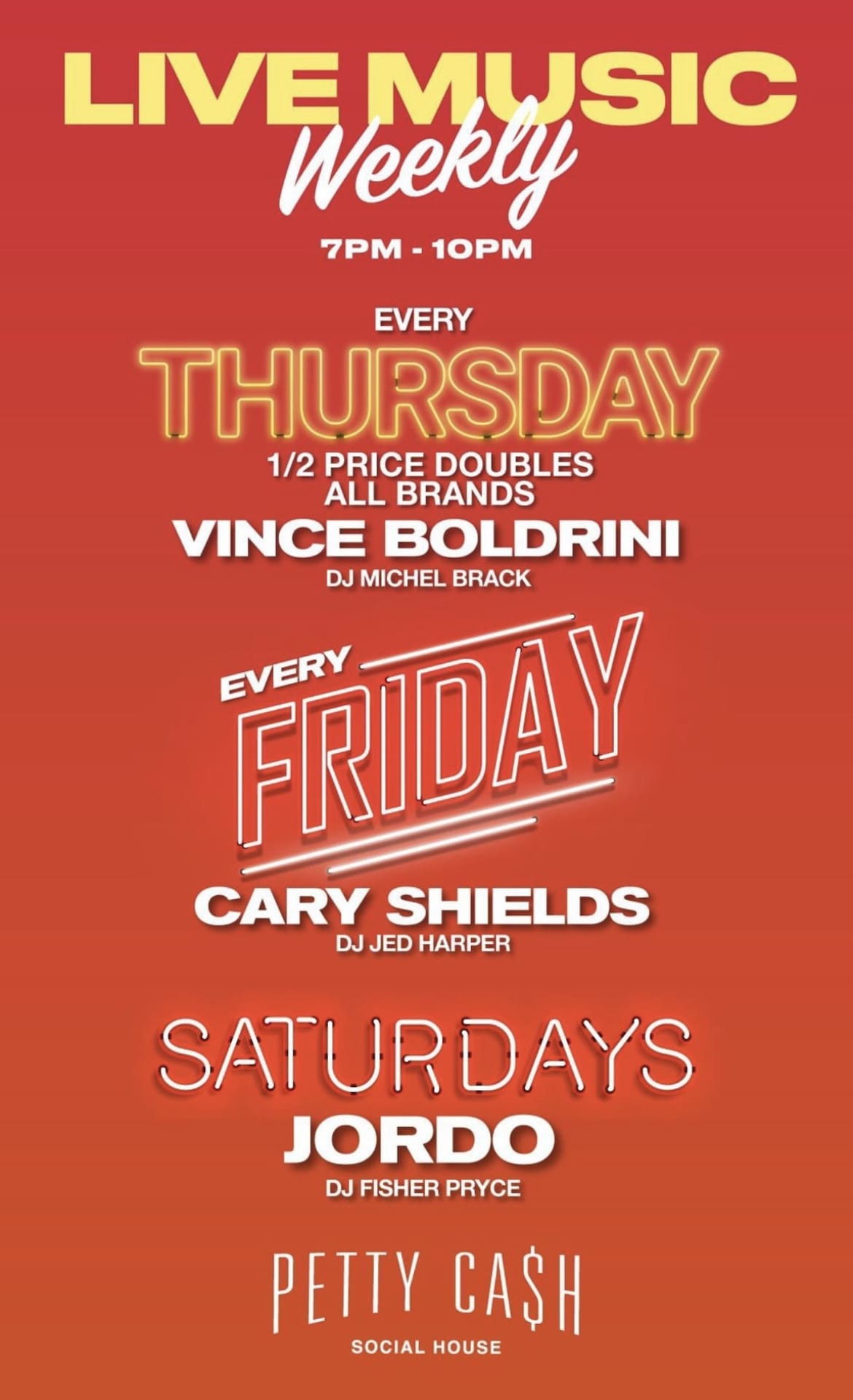 Evens at Petty Cash toronto