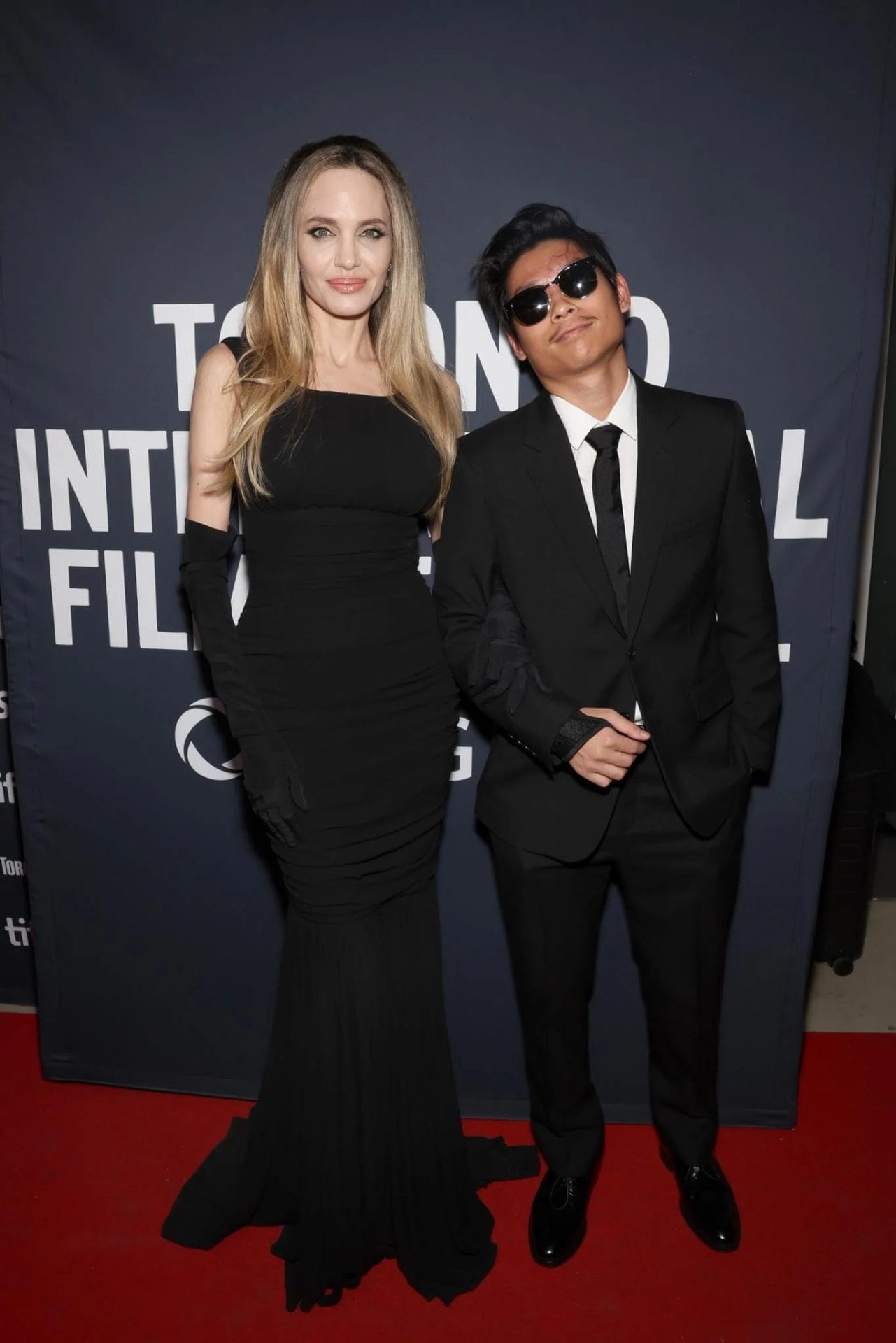 TIFF 2024 With Son Pax Angelina Jolie