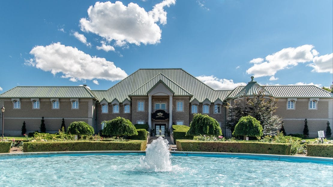 Chateau Des Charmes Niagara on the Lake Water Fountain