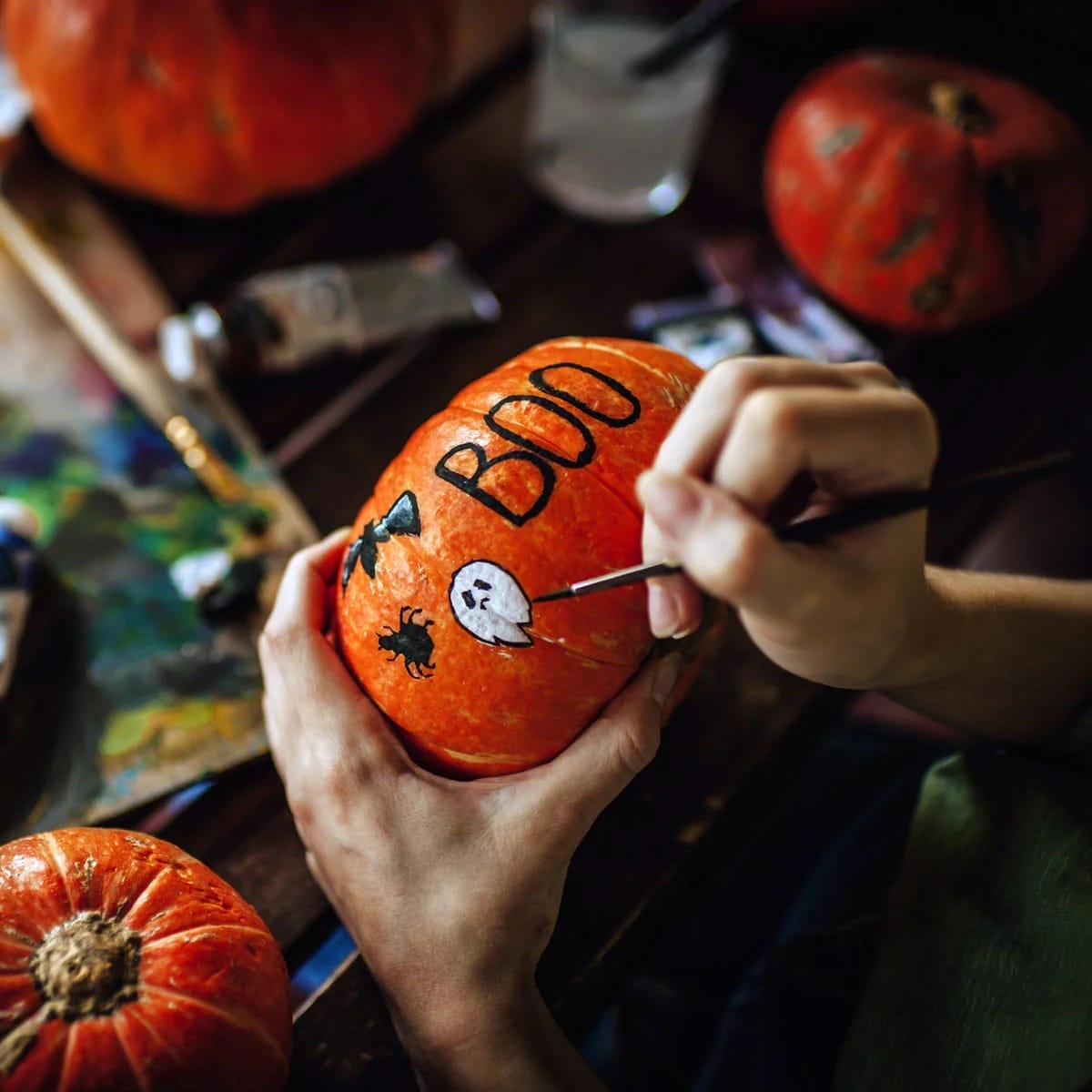 Free Pumpkin Painting for Kids at Bradford Greenhouses