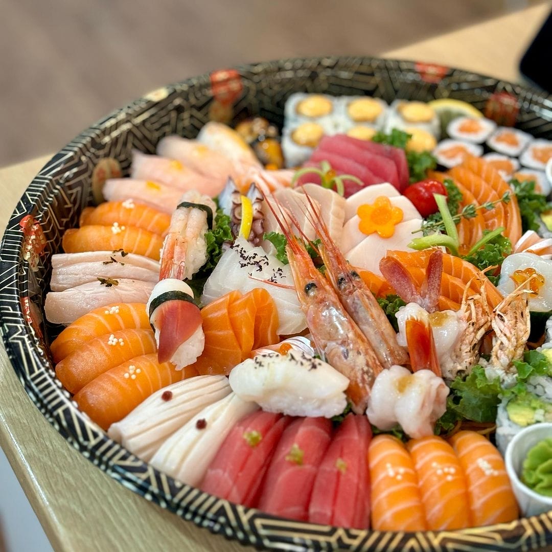 A modern sushi restaurant known for its fresh ingredients, creative rolls, and casual yet stylish dining atmosphere.