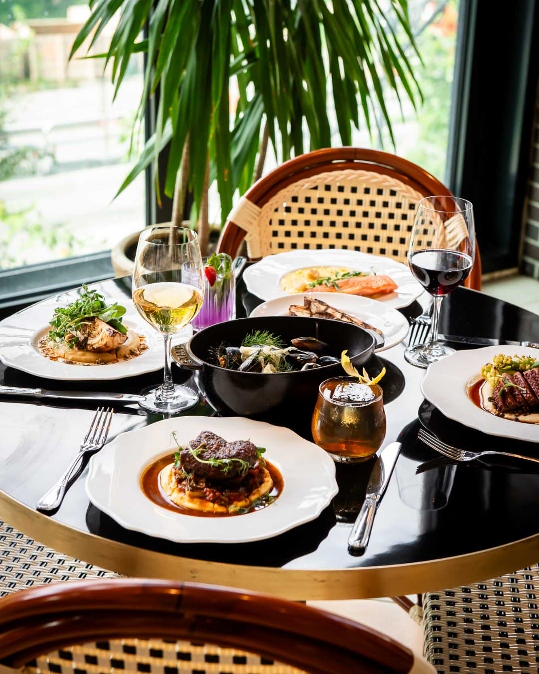food at La Plume