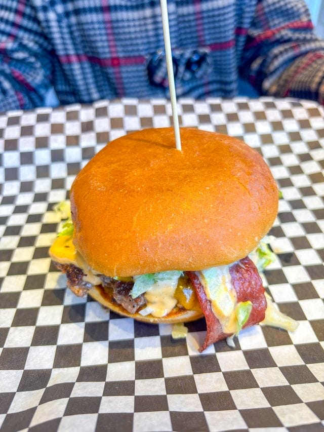 Hellcat Burger Top Gun Burger