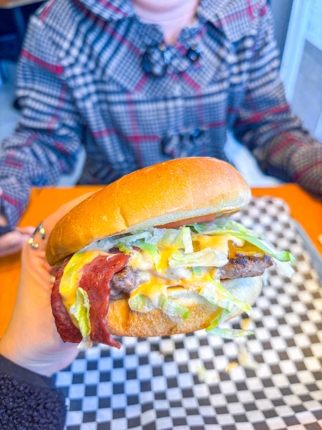 Hellcat Burger Top Gun Burger