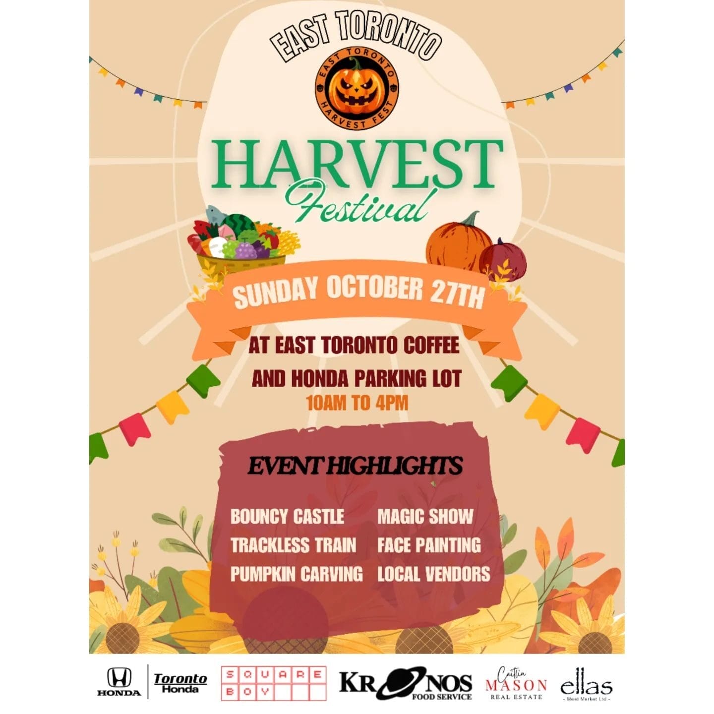 East Toronto Harvest Fest 2024 What To Do This Week in Toronto (October 21 to 27)