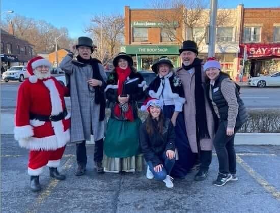 Santa in The Village (Bloor West Village