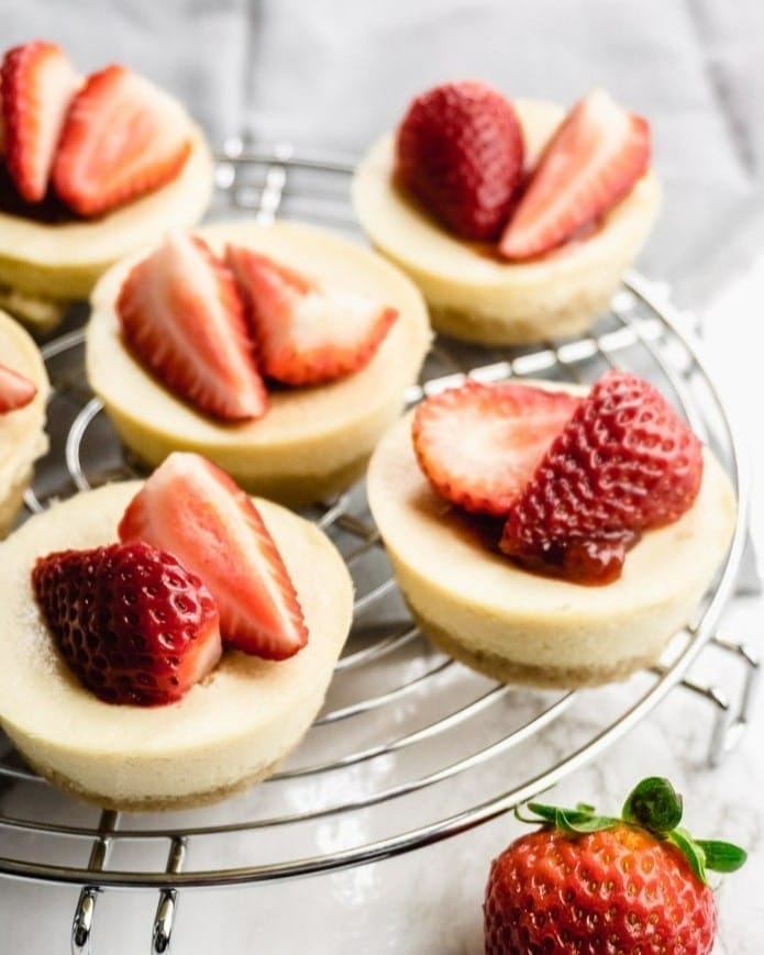 Viral Christmas Recipe: keto mini cheesecakes