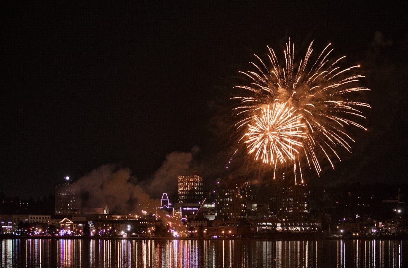 NYE Fireworks in Toronto