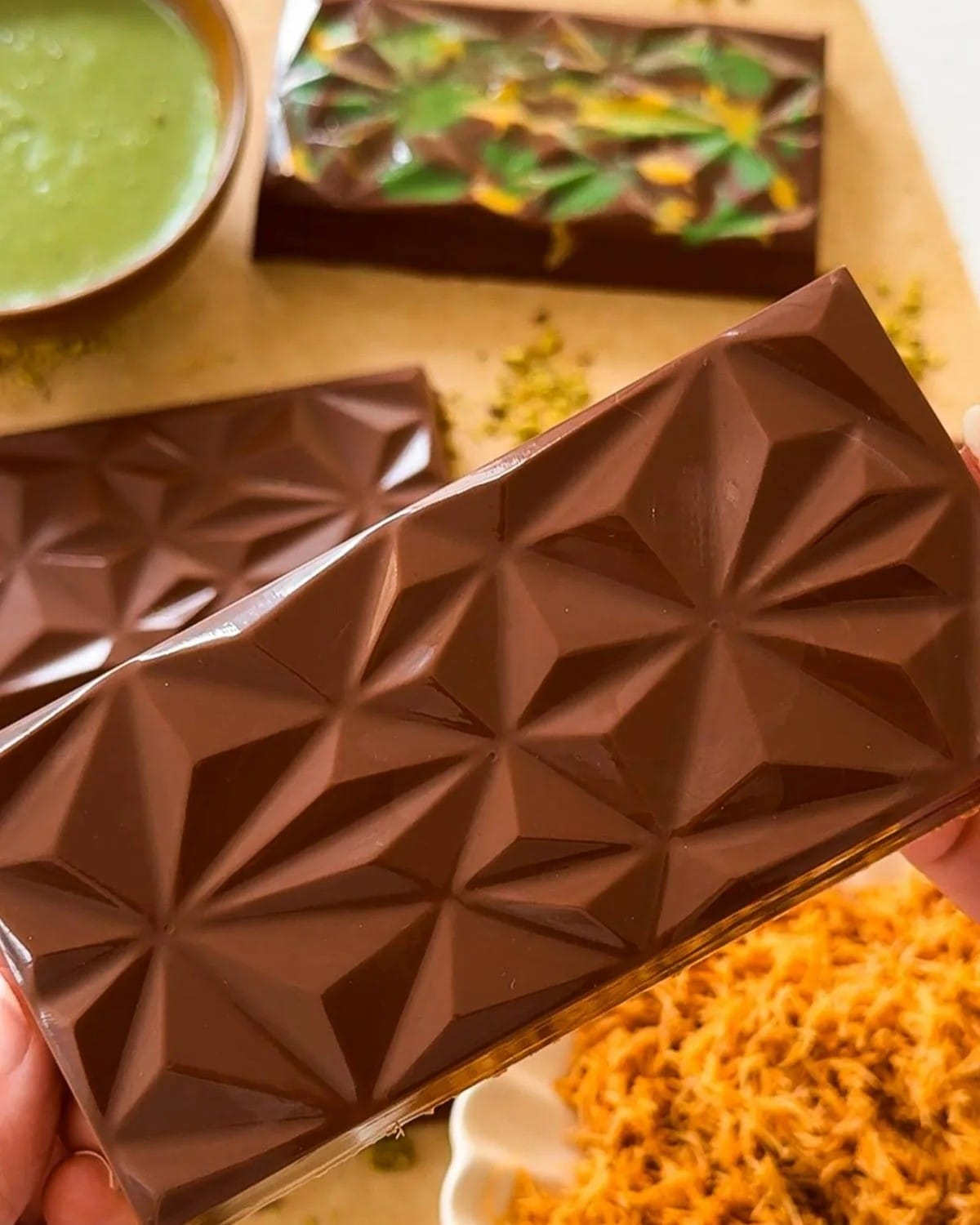 Pistachio Dubai Chocolate Bar