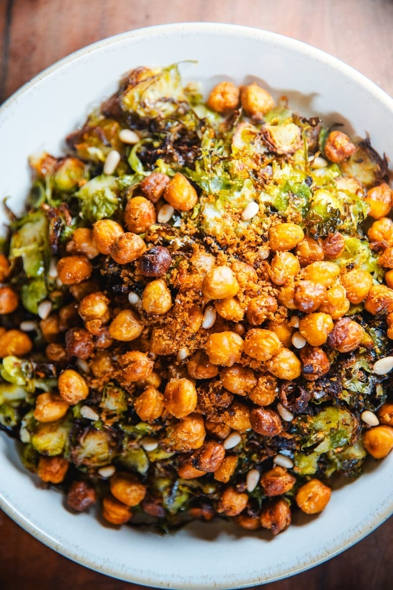Charred Sprout Salad