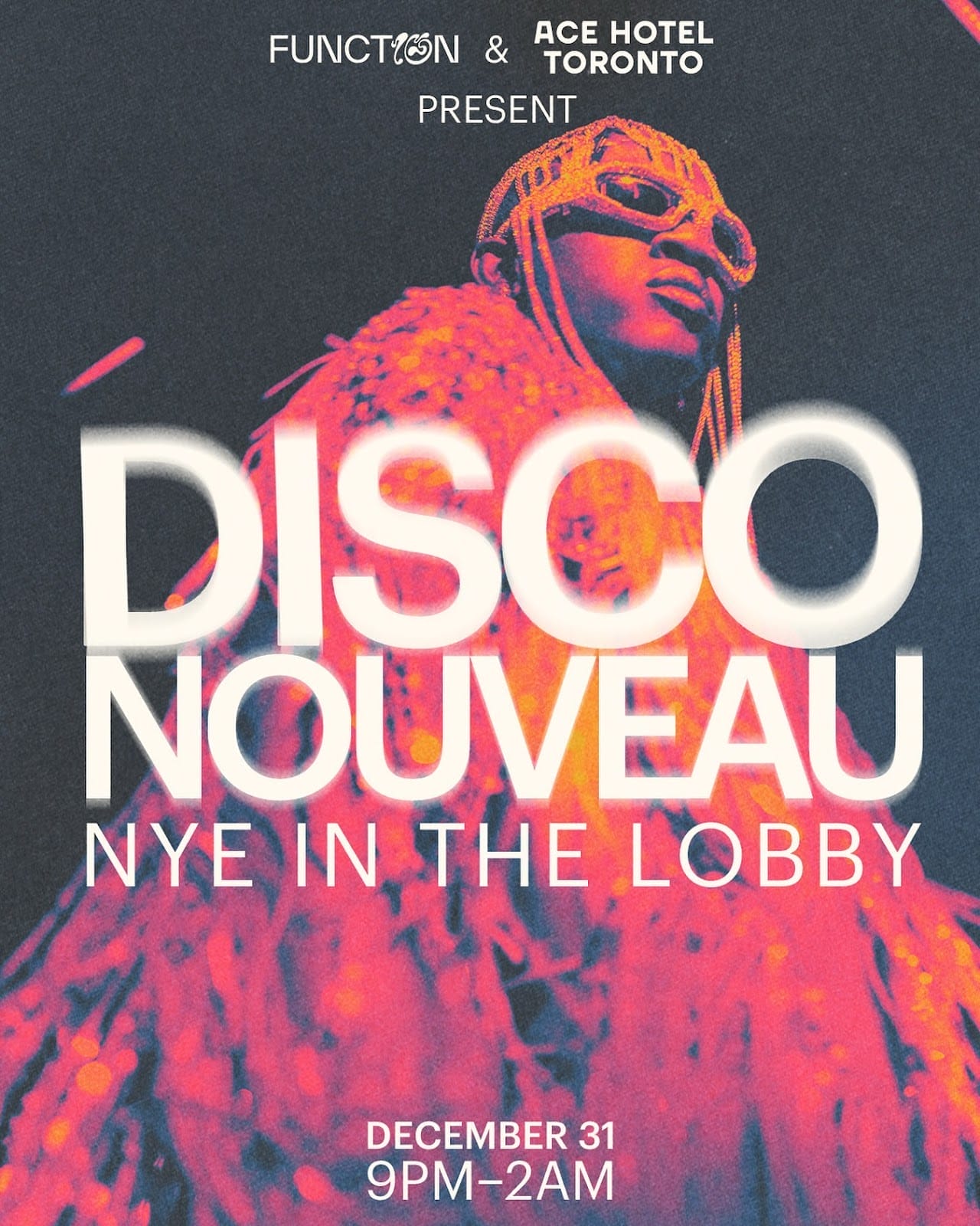 glamorous New Year's Eve celebration