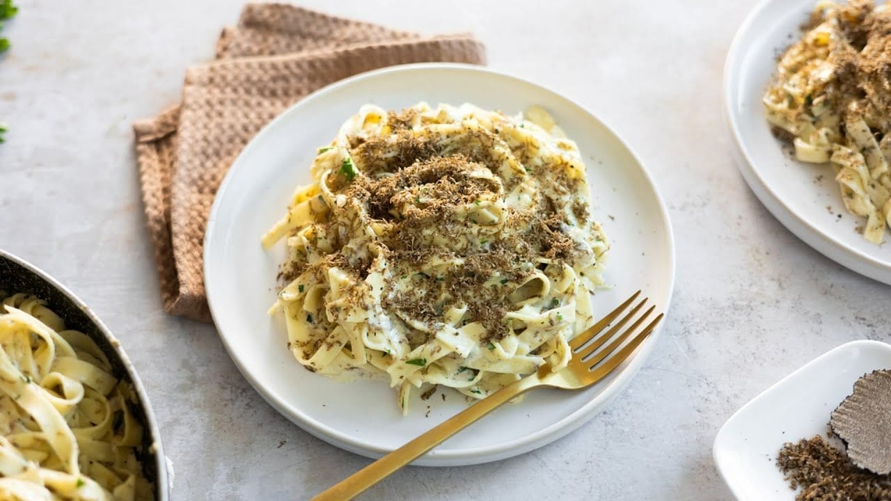 Truffle Cream Pasta Recipe
