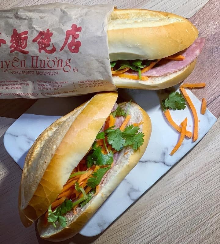 Nguyen Huong's Banh Mi, a staple at Toronto's Chinatown.