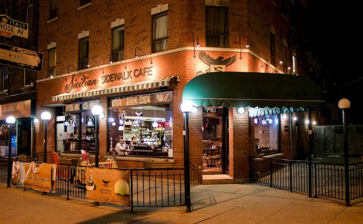 Sicilian Sidewalk Café | Little italy | Foodie Finds