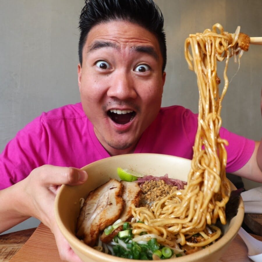 Rockstar Eater - YouTube food influencers