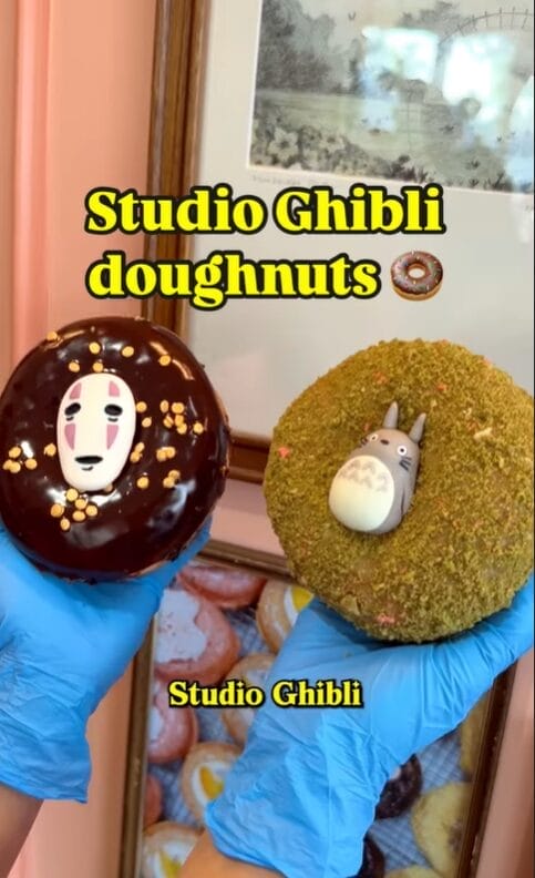 Studio Ghibli doughnuts!