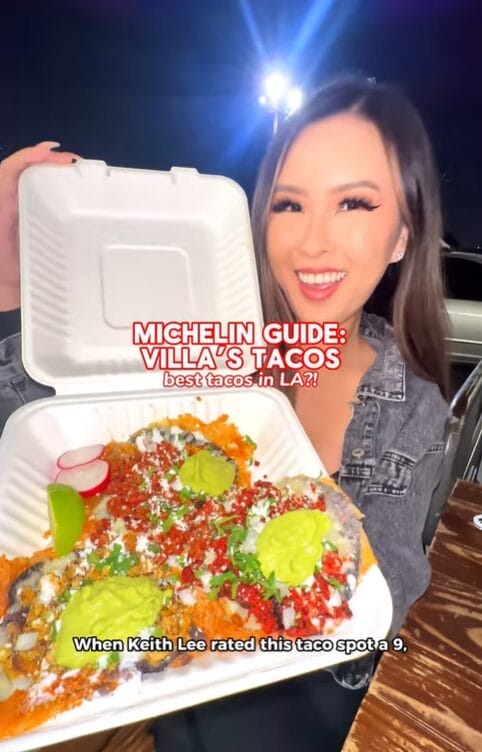 checking out the Michelin Guided