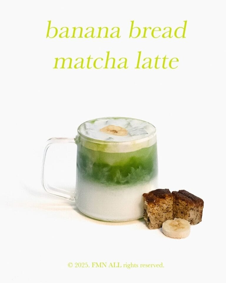 The Banana Bread Matcha Latte