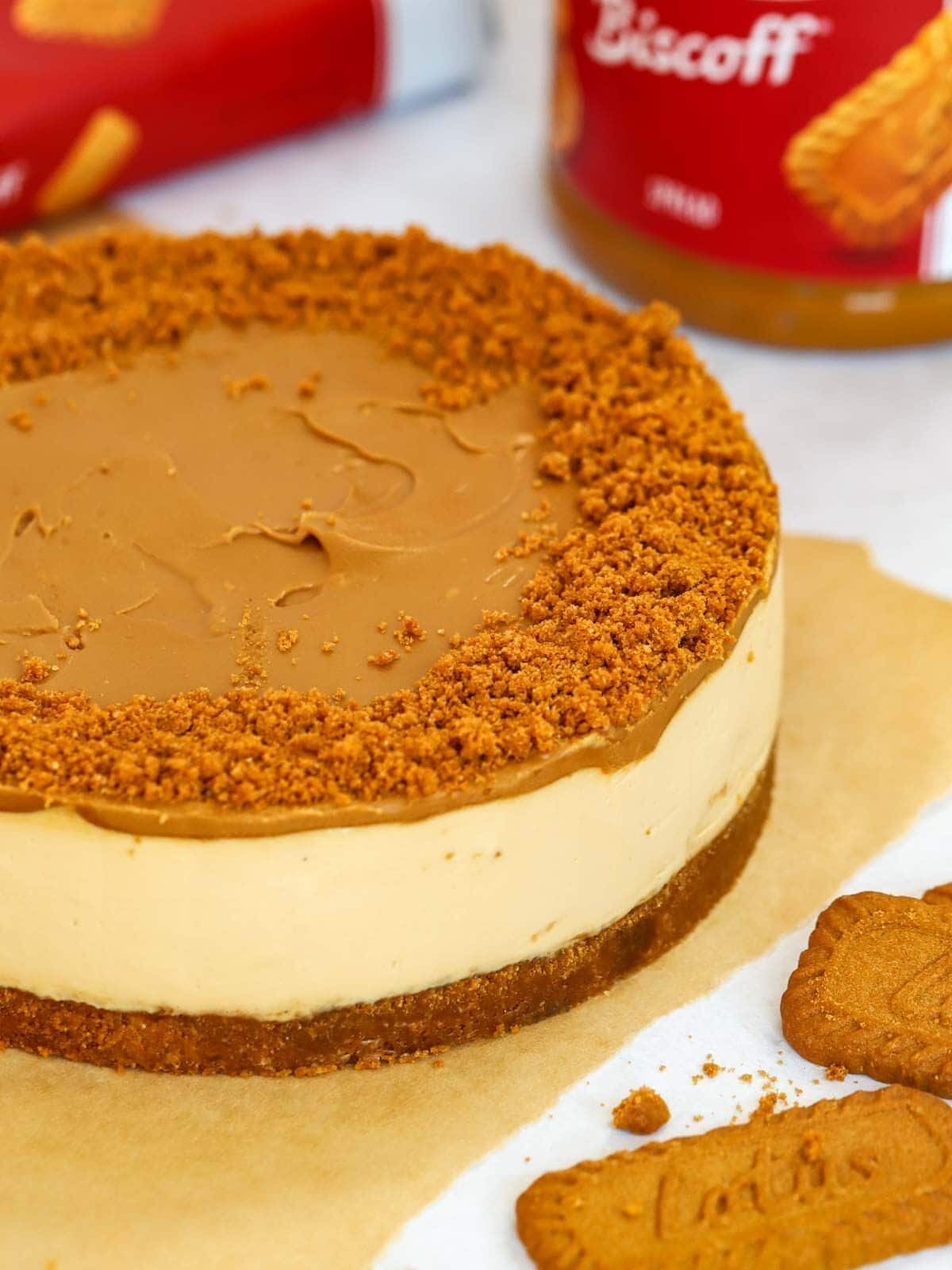 Lotus Biscoff Cheesecake