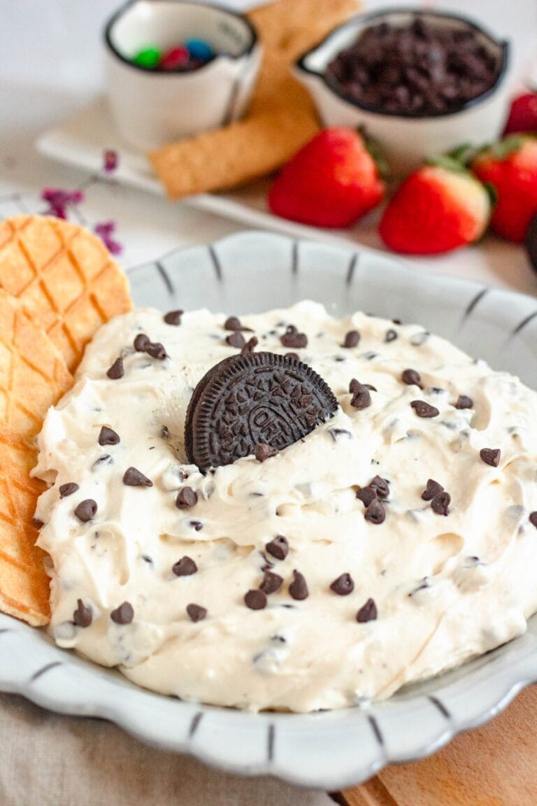 The boot dip dessert with different pairings