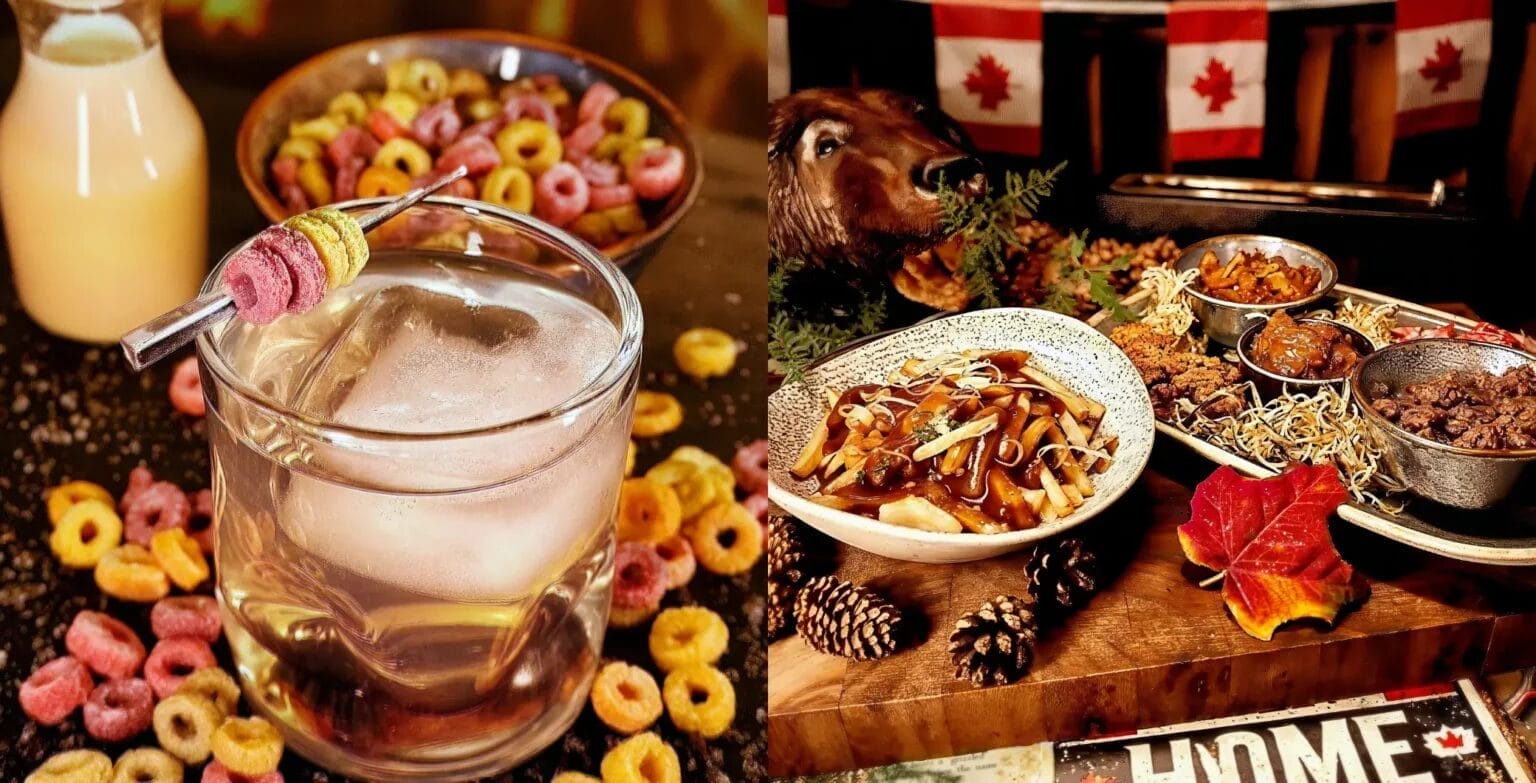 The Grizzly Bar menu items - Canadian