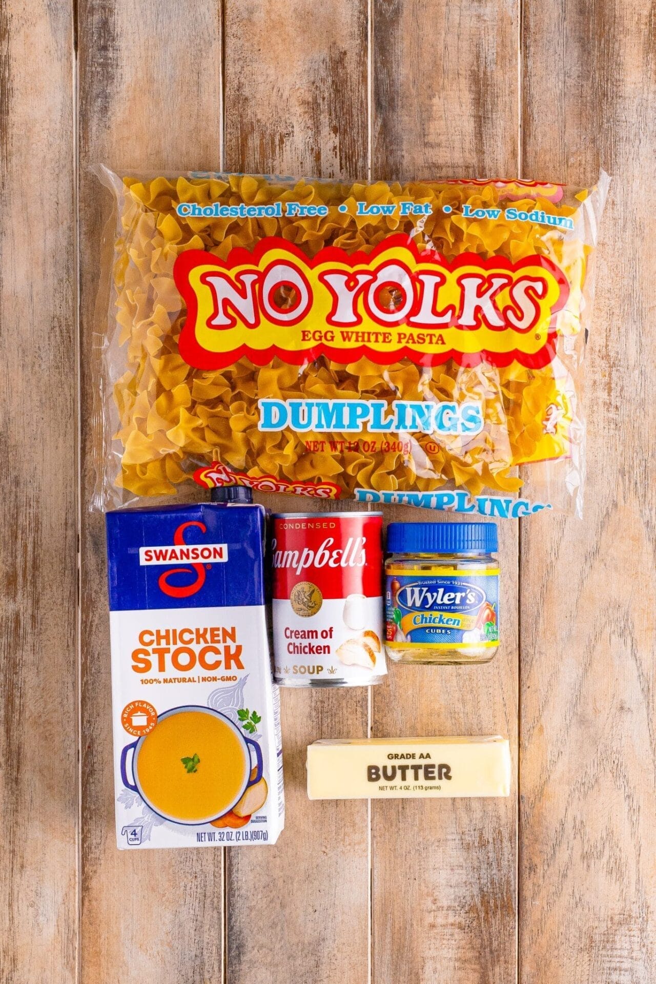 Ingredients for Cafeteria Noodles