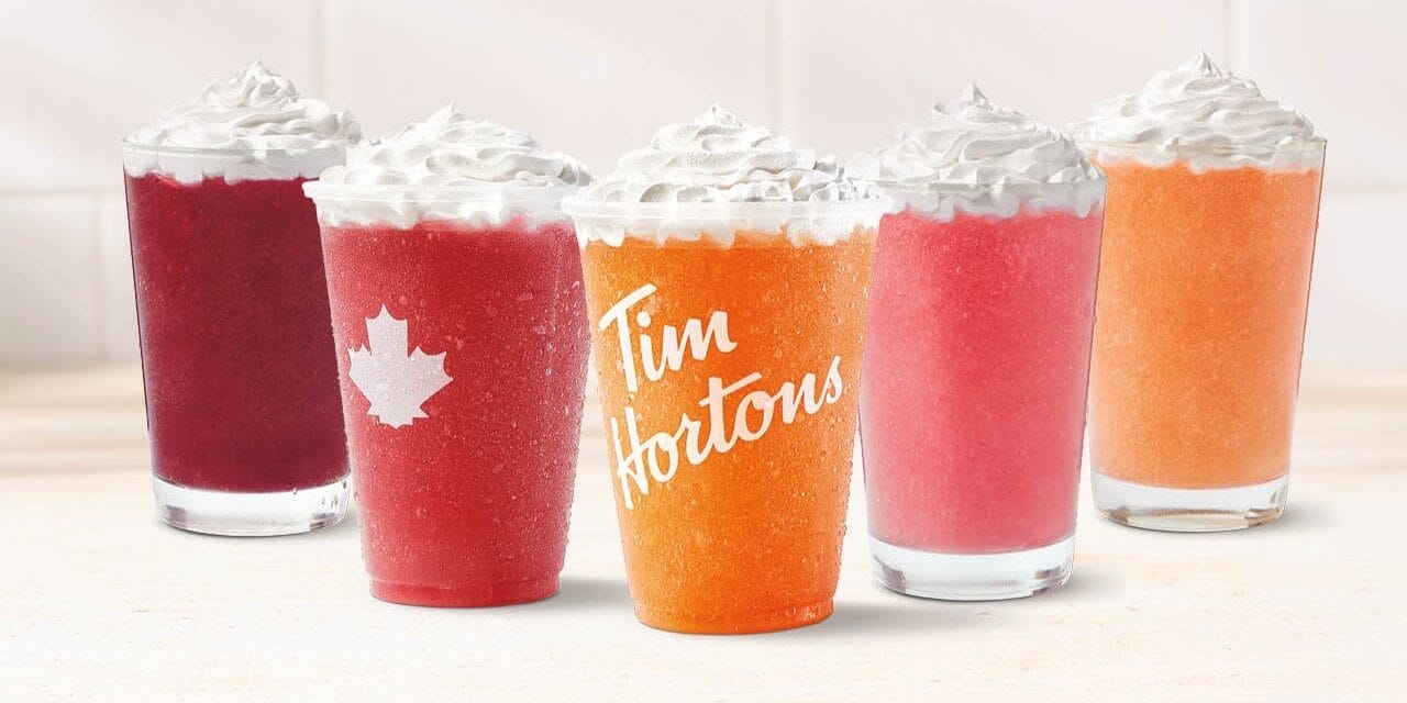 Tim Hortons' frozen quenchers