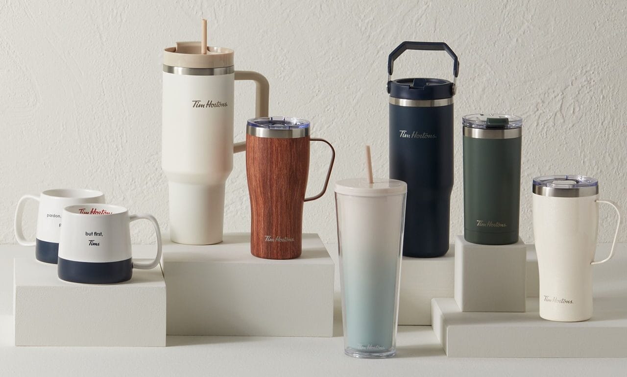 Tim Hortons spring drinkware