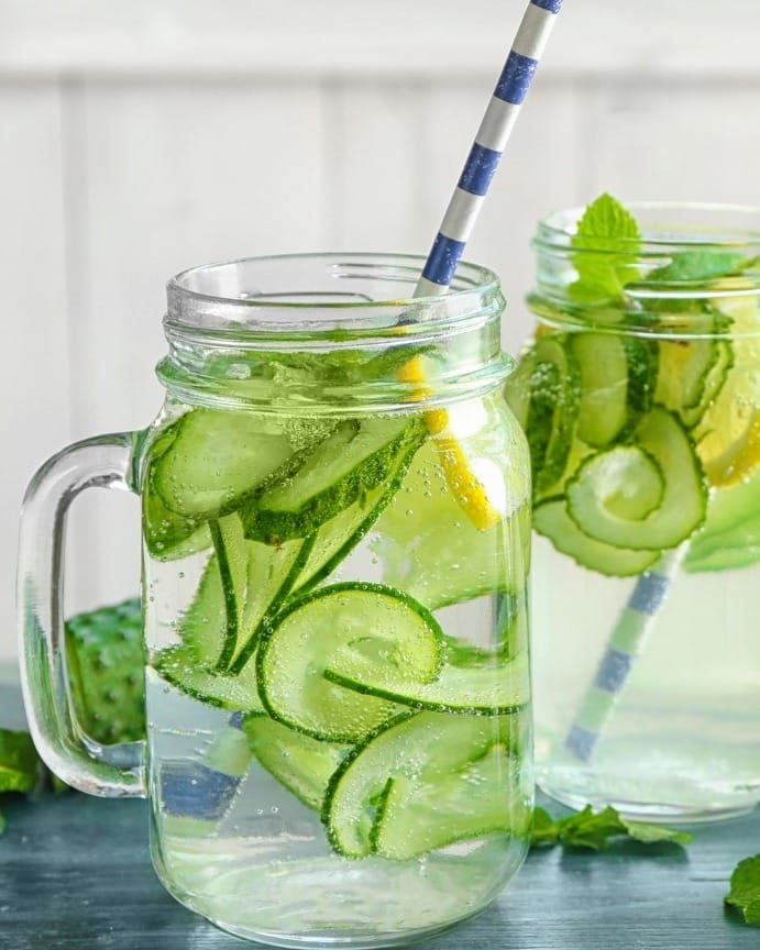 Cucumber Mint Water A Refreshing Spring Drink Recipe