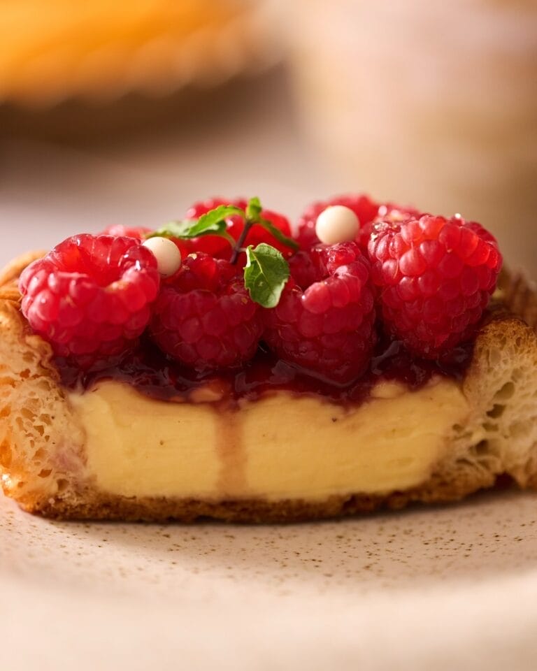 Raspberry Almond Tart: A Light and Fruity Dessert For Mother's Day