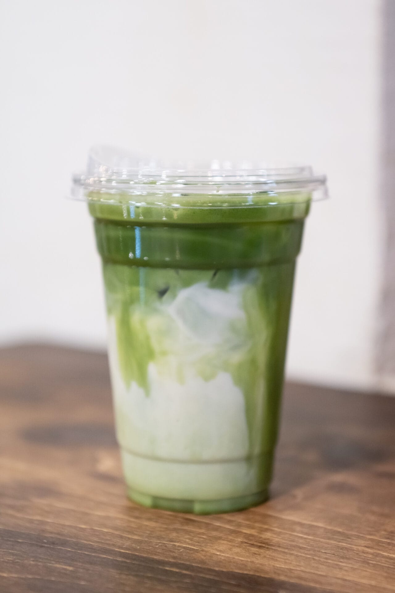iced matcha latte toronto coffee shop