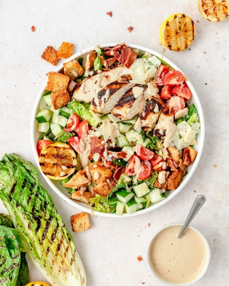 Grilled Chicken Caesar Salad