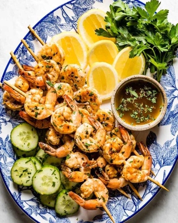 Grilled Shrimp Skewers