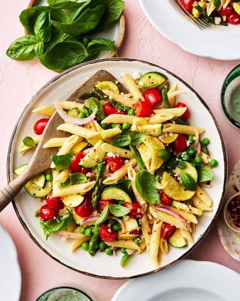 Pasta Primavera: Springtime Pasta with Seasonal Vegetables
