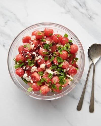Watermelon Salad with Feta and Mint: A Refreshing Summer Dish
