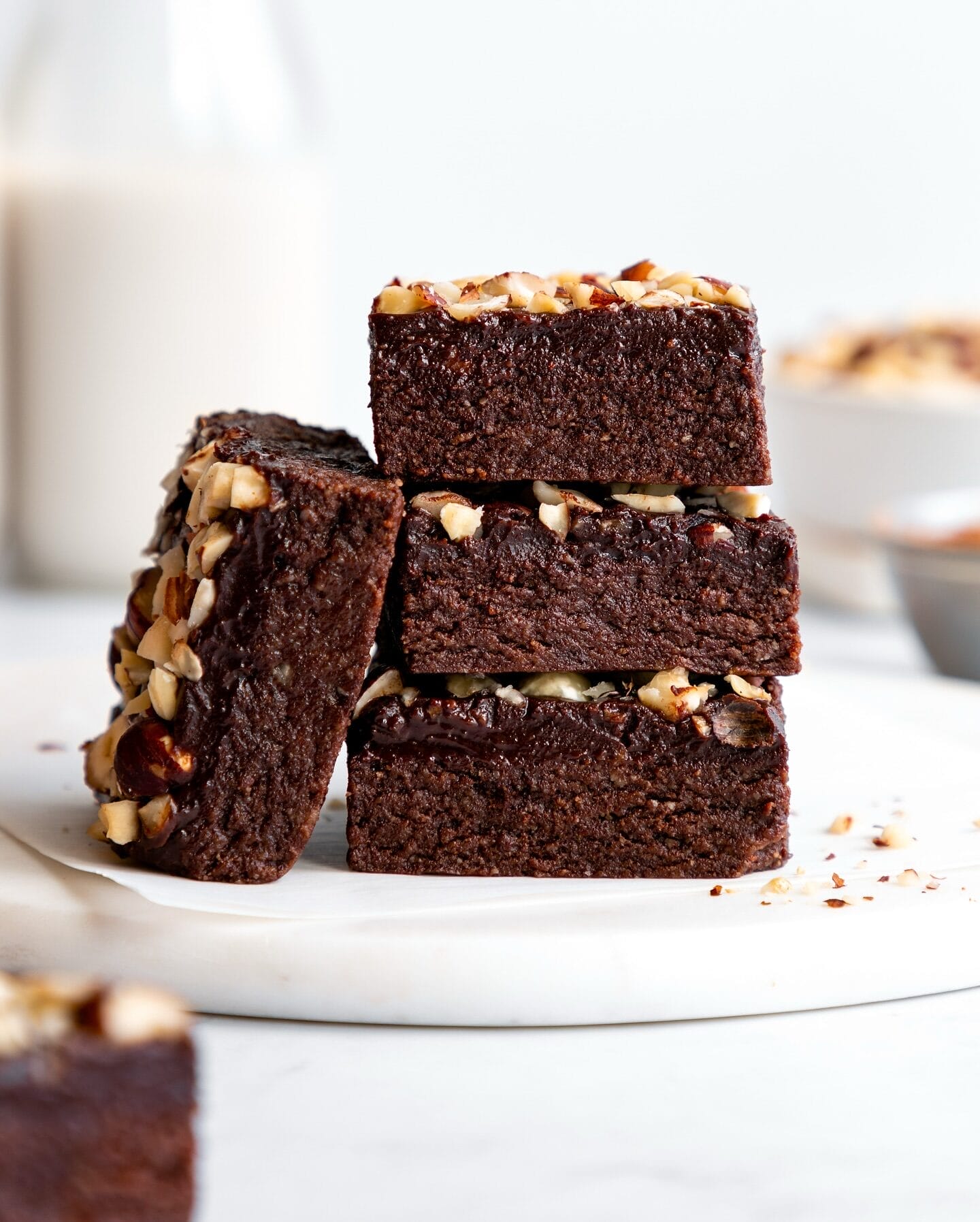 Healthy Oatmeal Brownies: No Flour, No Eggs, No Butter