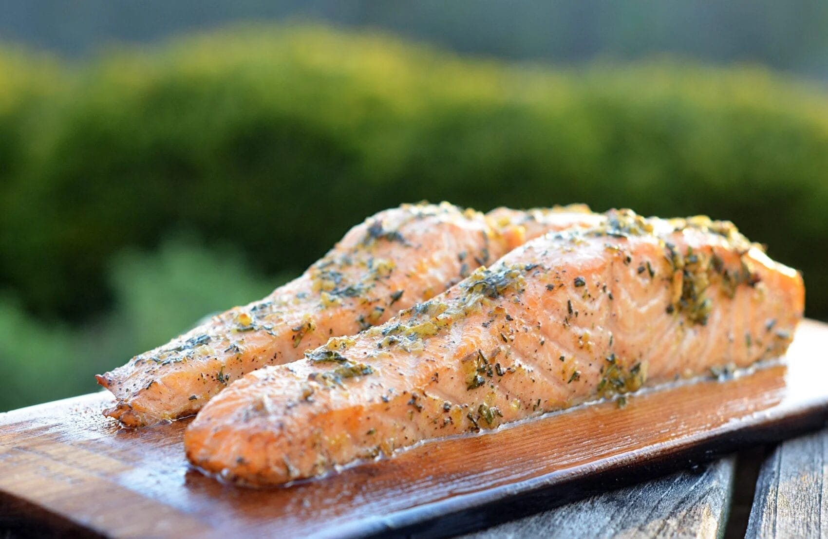 Cedar-Planked Salmon - Victoria Day meal ideas