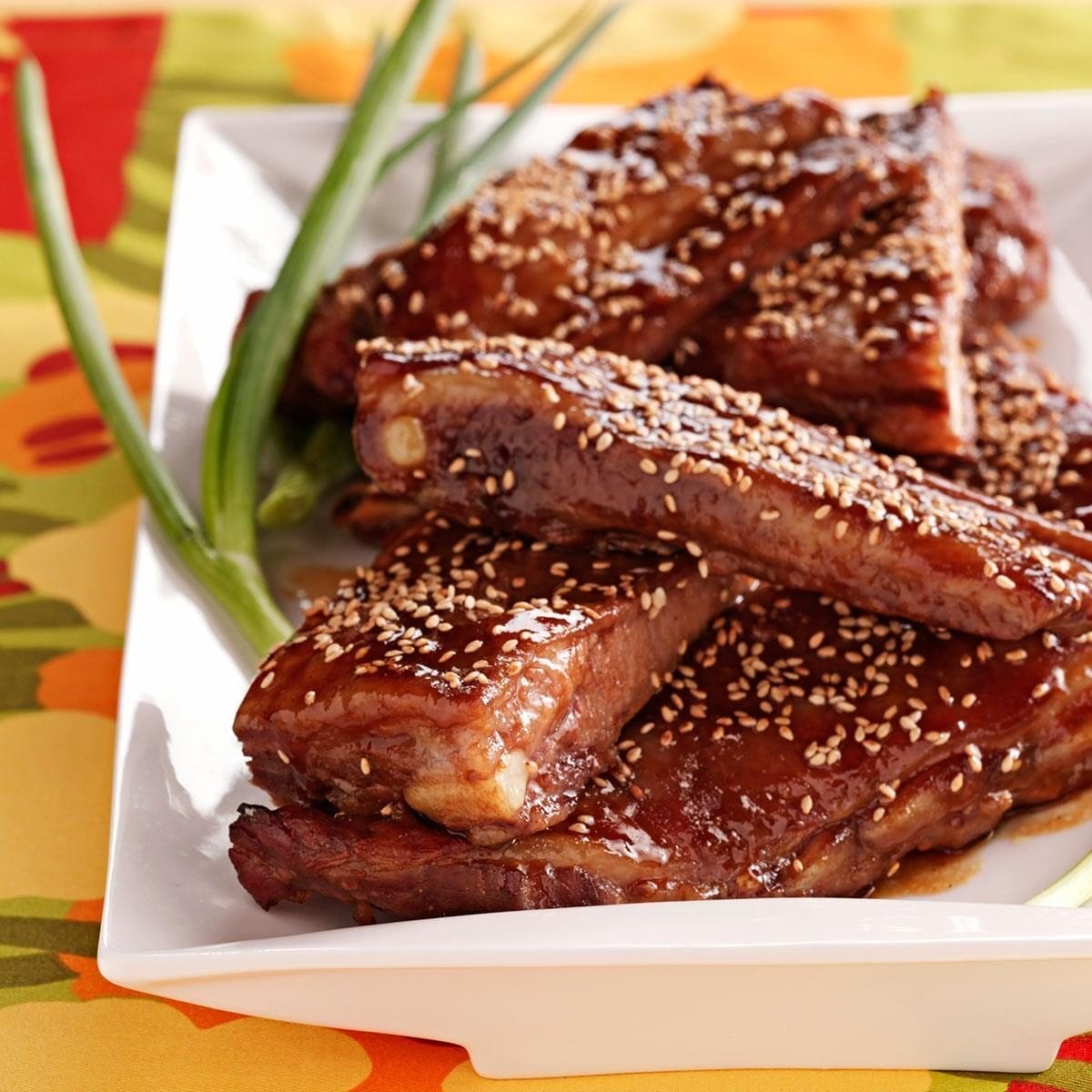 Maple-Glazed Ribs - Victoria Day meal ideas