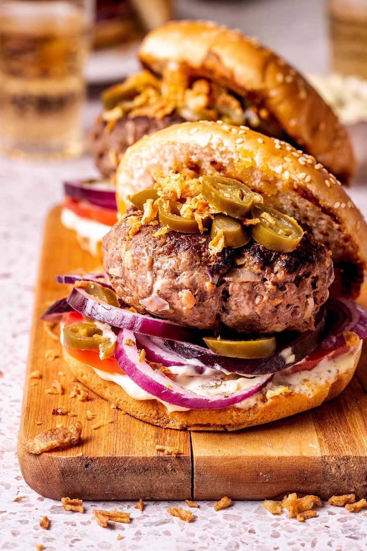 Bison Burgers