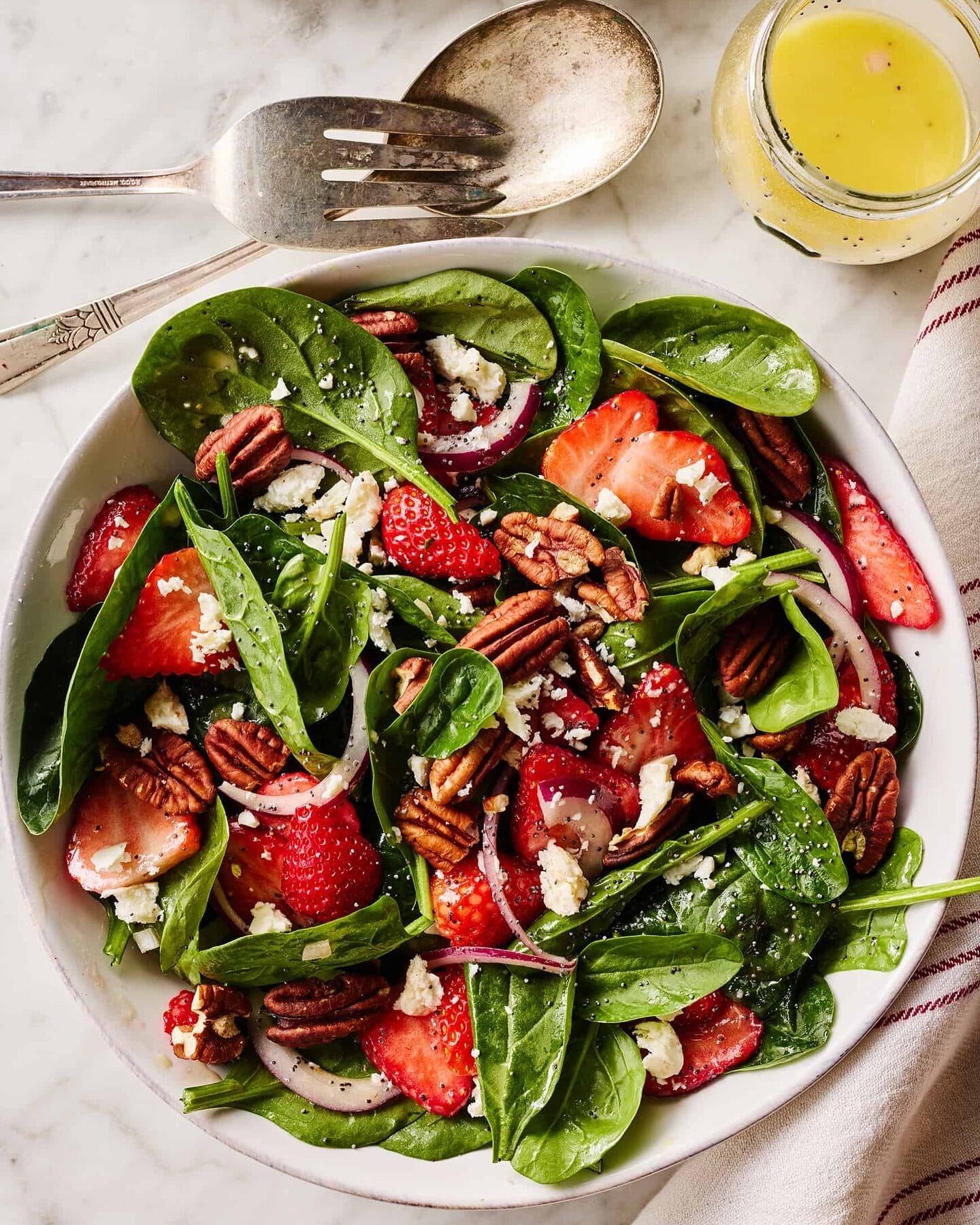 Spring Recipe: Strawberry Spinach Salad with Balsamic Glaze