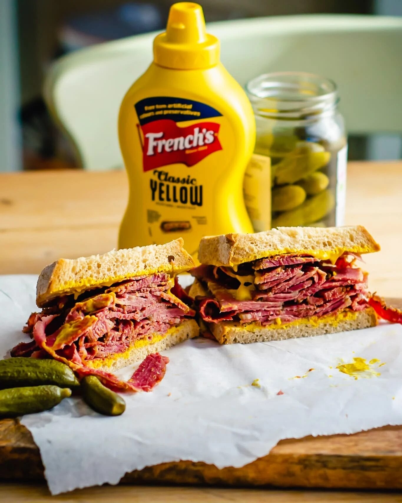 Montreal-Style Smoked Meat Sandwich